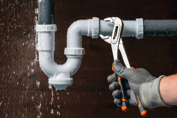Professional Emergency Plumber technician working in Lyons, NY